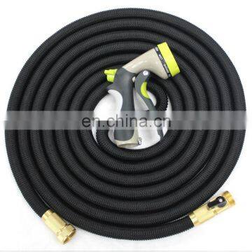 Expandable Garden Hose with brass fitting and valve