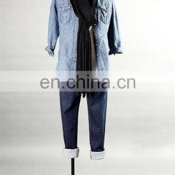 2017 Plain Woven Woolen Autumn Winter Women Neck Warm Pashmina Scarf Shawl Long Fringes Fashionable Cashmere Scarves photo-6