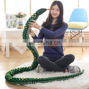 free sample soft toy snake the simulation of python Plush snake stuffed