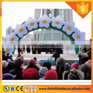 Outdoors Inflatable Flower Arch Entrance