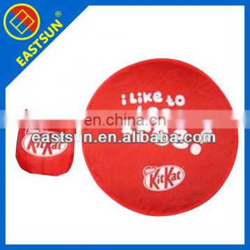 nylon cheap promotional frisbee promotional folding frisbee