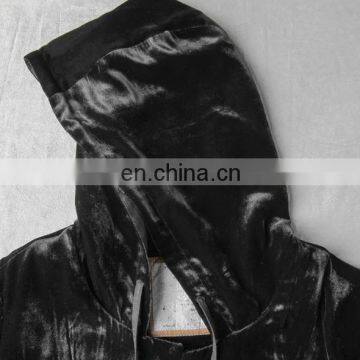 New Arrival Style Customized Long Women Winter Hoodie Velvet Coats photo-5