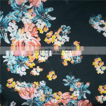 Digital Print Knit Fabric 95% Rayon 5%spandex Rayon Elastic Single Jersey Fabric photo-4