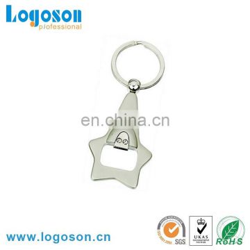 Promotional gifts custom logo blank bottle opener keychain