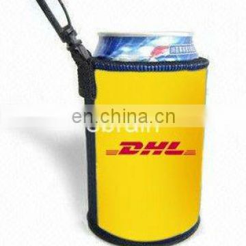 Neoprene Can Cooler With Clip