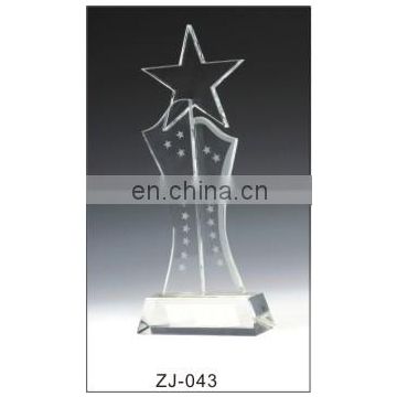 Star Crystal Sport Trophy Award