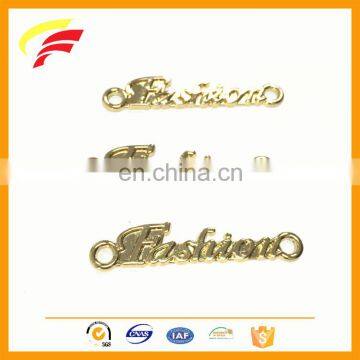Fashion Zinc Alloy Label With Custom Logo for Clothing F1245 photo-3