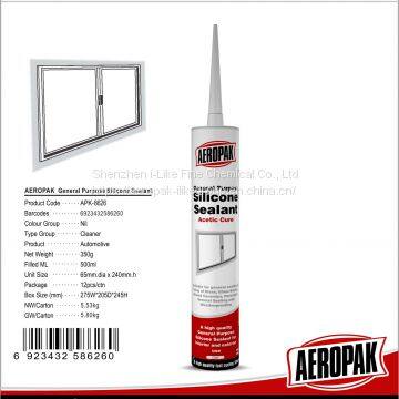 General Purpose Acetic Chemical Silicone Sealant For Bathroom Glass
