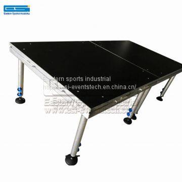 Selling Concerts Floor Wooden Blocks Dj Choral Risers Retractable Aluminium Deck Podium Portable Stage Covers For Sale