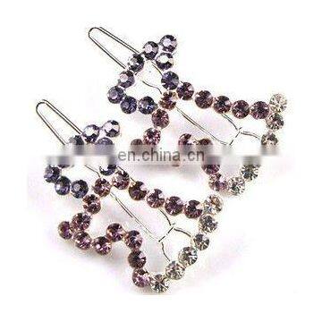 2013 newest fashion alloy cute rhinestone dog hair clip