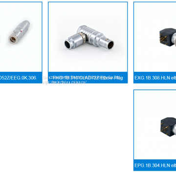 Push pull self-locking connector