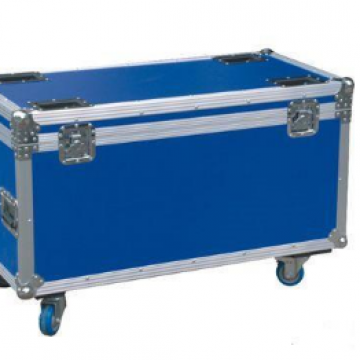 Aluminum Mdf Board  Heavy Duty Wheels 32 Tv Flight Case