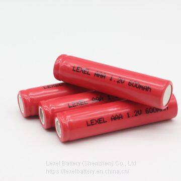 High Temperature NiNh AAA 600mah 1.2V NiMh battery For Miner's Lamps