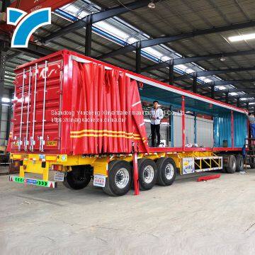 Curtain Side Van Cargo Semi Trailer Curtain Cargo Box Curtain Side Trailer photo-4