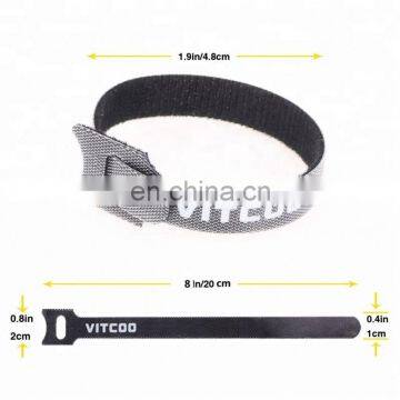 High Frequency Adjustable Hook And Loop Cable Ties photo-4