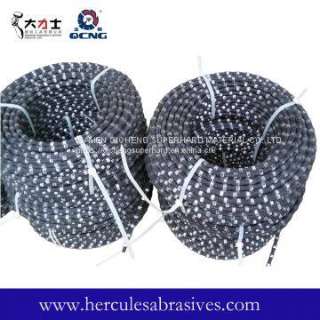 Qicheng/ Hercules Diamond wire for marble/travertine quarrying