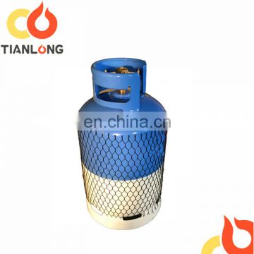 Cameroon 12.5kg empty metal lpg gas cylinder for home cooking