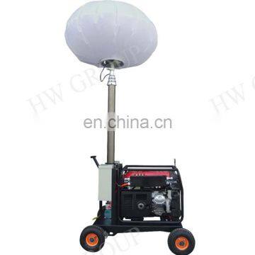 Mobile light tower solar led tower lighting machine hand push model