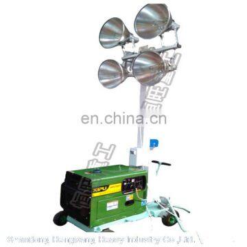 Honda Gasoline Engine Generator Mobile Lighting Tower,Movable Tower Light