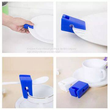 Hot Sale Silicone Kitchen Pot Cover Holder Ladle Spoon Storage Rack Cooking Tools Kitchen Garget Cooking Accessories