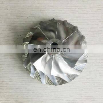 HX60 3599646 75.99/113.01mm 8+8 blades Turbo Billet/milling/aluminum 2618 compressor wheel for 3545731/3535237/3545731/3535238