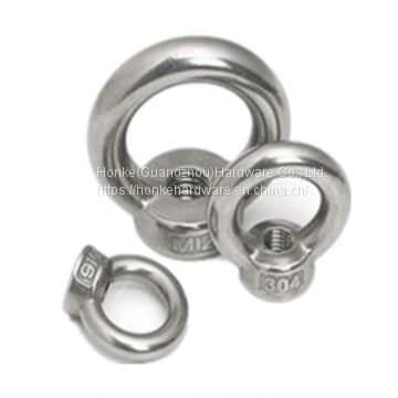 Hardware Fastener Polished Stainless Steel DIN582 Eye Nut