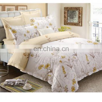 Duvet Cover Set cheap Microfiber feather printed bedding set