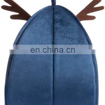 Self-Warming 2 in 1 Foldable Comfortable Triangle Cat Bed Tent House photo-4