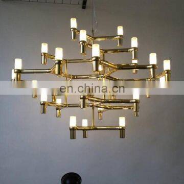 Новый дизайн постмодернистского декоративного креативного роскошного светодиодного подвесного лампа photo-5