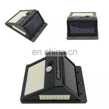 Солнечный светильник для наружных стен сада с датчиком движения, IP67, водонепроницаемый, современный LED-светильник photo-6