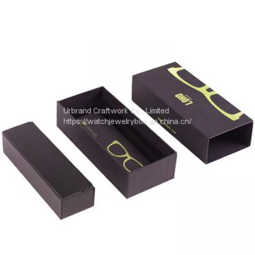 Glasses packaging box, high-end packaging hardcover gift box, heaven and earth cover box, packaging box