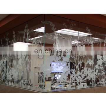 8mm digital printing laminated glass factory