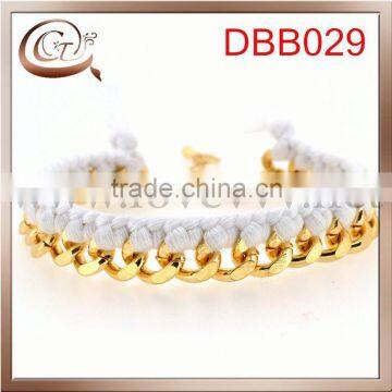 white-golden brazil bracelet for female