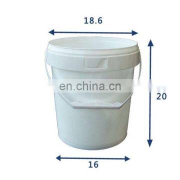 1Gallon PP Food Grade Round Plastic Buckets With Handle And Lids For Ice-cream ,Candy photo-6