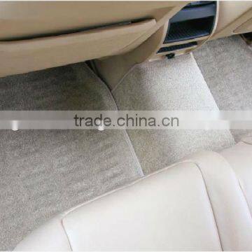 3D car floor mat with steel footstep