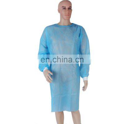 Breathable Light PP Disposable Isolation Gowns