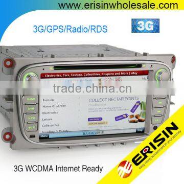 Erisin ES7608M 7 inch 2 Din Car Audio System with GPS for Mondeo