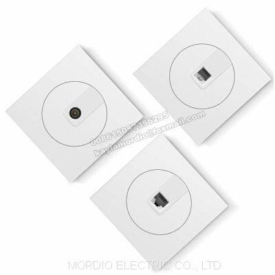 MORDIO Factory Direct 5 Year Guarantee Brand OEM PC WHITE 10A Wall Switch and Socket Germany French Russia 16A SOCKET photo-3
