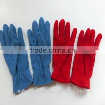 2016 new style winter warm pure color fleece gloves