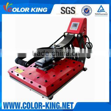 2016 New Auto Open Heat Press Counting Press Number Function LCD Controller Auto Alarm Heat Press Machine photo-2