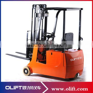 easy move mini 3 three wheels electric forklift truck