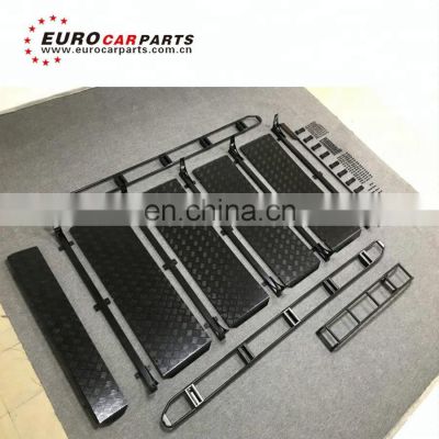 G class w463 g63 g65 Professional roof rack and ladder for w463 G63 G500 G65 stainless Steel Cargo Carrier and ladder