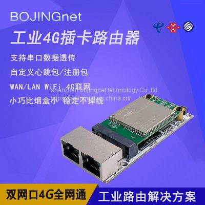 Small industrial 4G router module 4G to wifi/ wired / wireless / serial / network port