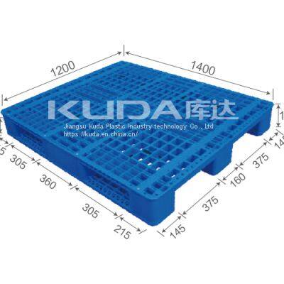 heavy duty rack for warehouse 1412A WGCZ PLASTIC PALIET(BUILT-IN STEEL TUBE) from china