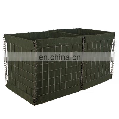 Military Welded Mesh Gabion Hesco Barrier Welded Defensive Bastion