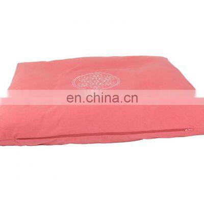 cotton filled custom made wholesale high quality meditation cushion mat zabuton