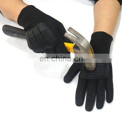 Wholesale Industrial Hand Protection Custom Work Safety Gloves With Sandy Nitrile Coated Tpr Gloves