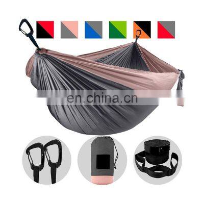 Outdoor Polyester Foldable Holiday Camp Hiking Hammock Portable Camping Hammocks photo-2