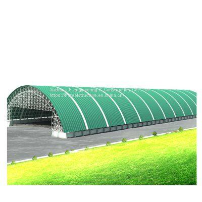 LF Steel Structure Industrial Shed Dry Coal Storage Building Construction