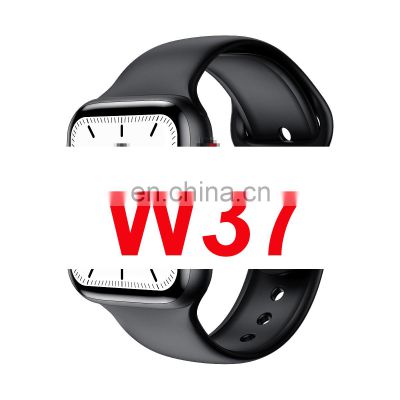 New Iwo Reloj Inteligente W37 Series 7 Smartwatch 2021 BT Call 1.75 Inch Split Screen Password Sports Smartwatch 7